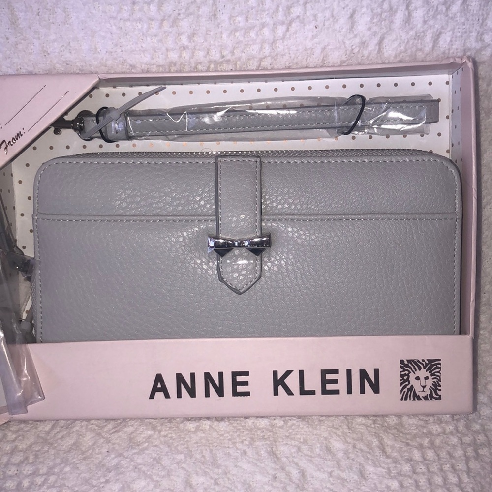 GRAY ANNE KLEIN SLM Z/A WALLET